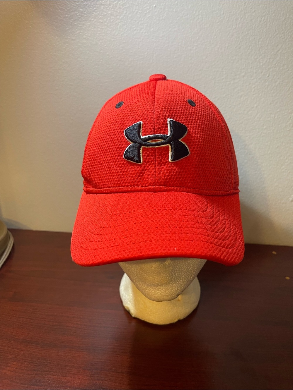 Under Armour Bright Red Embroidered Logo Hat